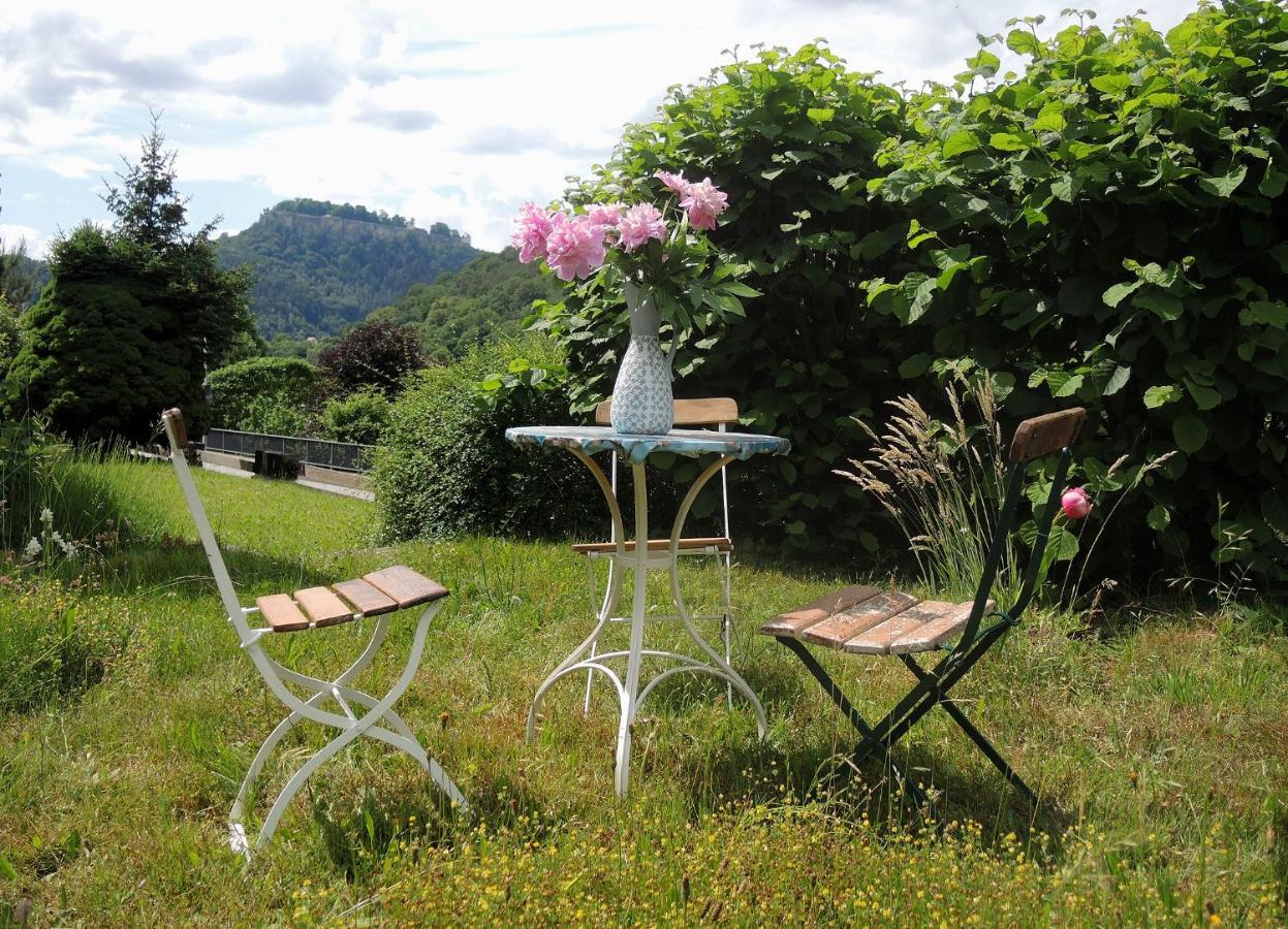 Apartmán Casa Karp "Belle Etage" Königstein an der Elbe Exteriér fotografie